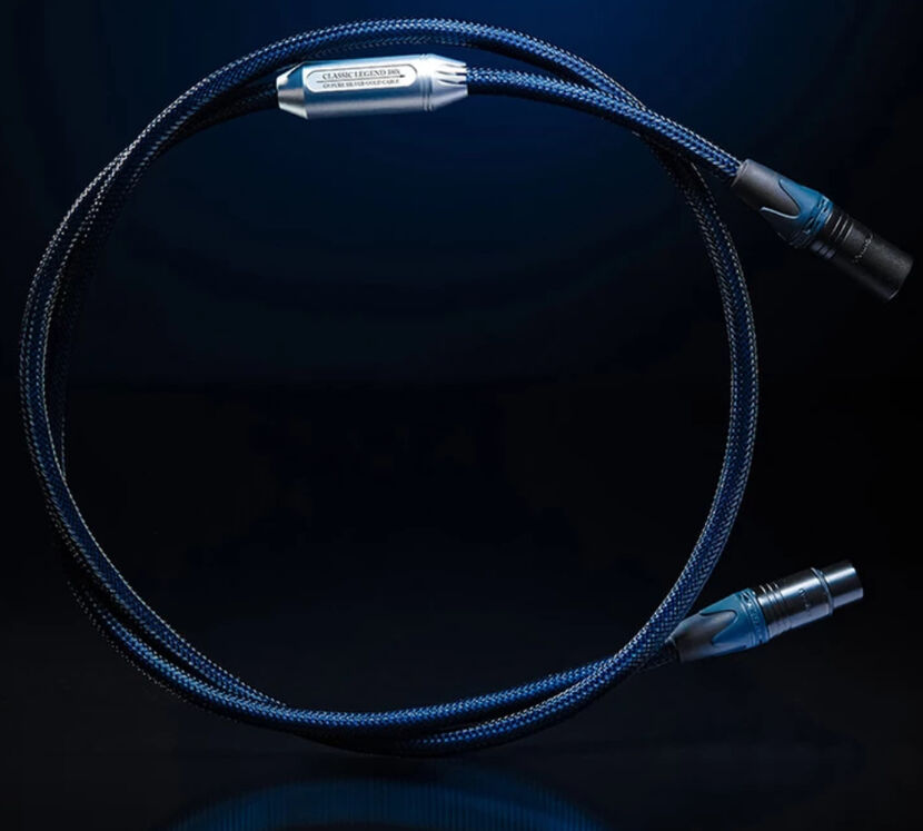 Siltech Classic Legend 380i. Interkonekt audio XLR (2x0.75m).