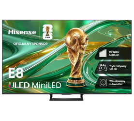 Hisense 4K 85E8S. Telewizor ULED 85".
