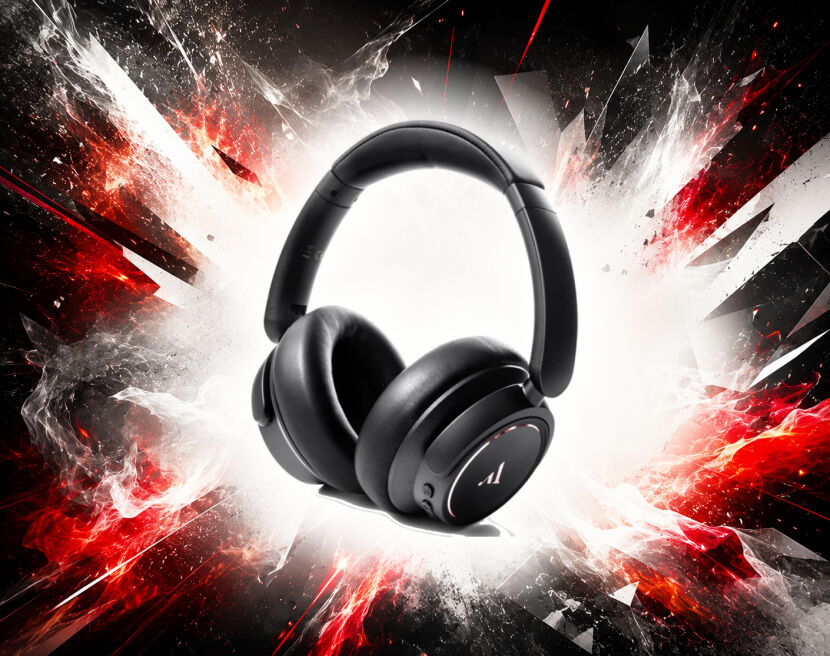 Argon Audio Quiet Storm (czarny). Bezprzewodowe słuchawki nauszne.