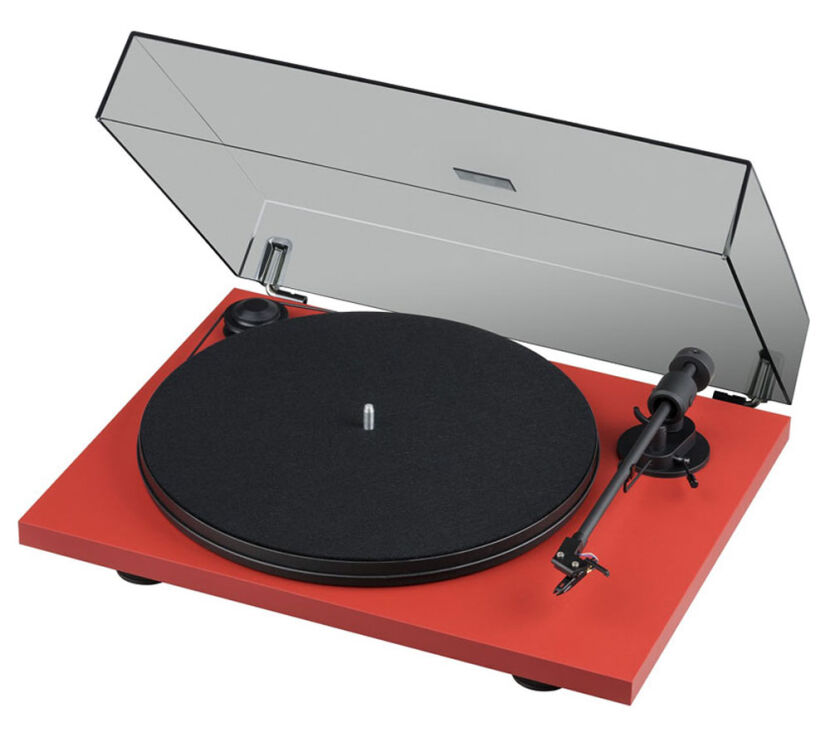 Pro-Ject Primary E (czerwony). Gramofon manualny.