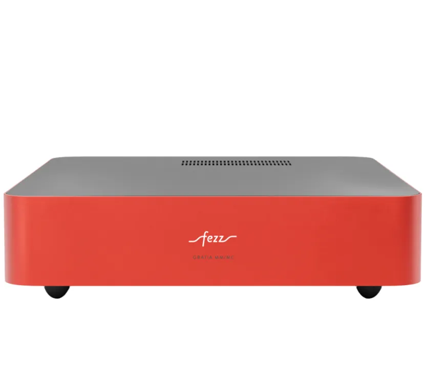 Fezz Audio Gratia EVO (burning red). Przedwzmacniacz gramofonowy.