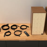 Klipsch The Sevens (orzech). Aktywne kolumny podstawkowe. - 9