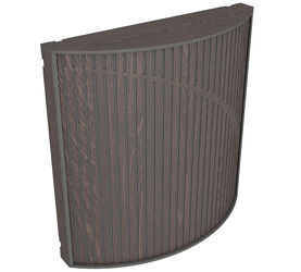 Vicoustic Cinema Round Ultra Fuser (dark wenge). Panel akustyczny (kpl. 2 sztuk).