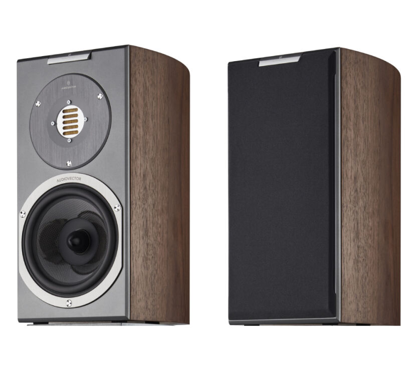 Audiovector R1 Arreté (orzech). Kolumny podstawkowe.