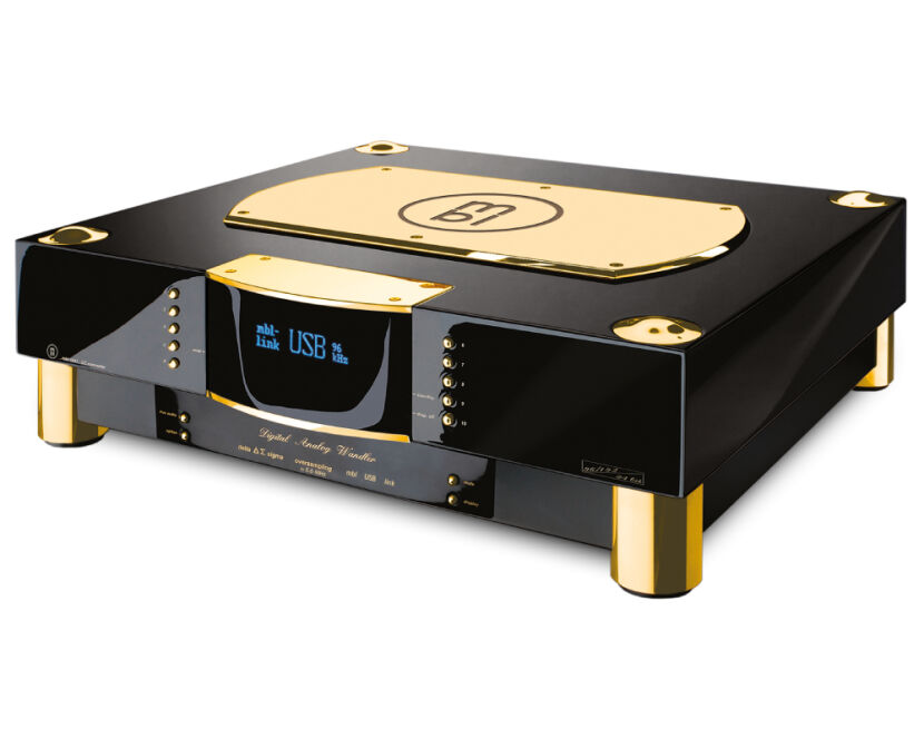 MBL Reference Line Digital to Analog Converter MBL 1611 F (czarny/złoty). Przetworniki cyfrowo-analogowy DAC.