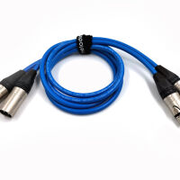 Melodika SB2X100 Sky Blue. Interkonekt audio XLR (2x10m). - 4