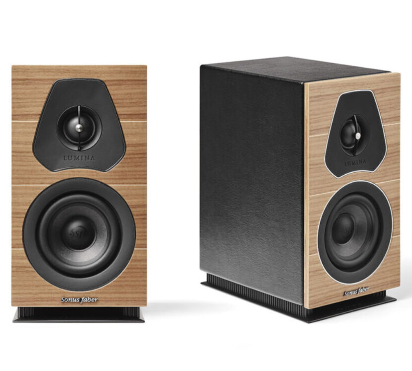 Sonus faber Lumina I (orzech). Kolumna podstawkowa.