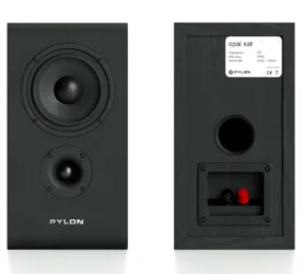 Pylon Audio Opal Sat (czarny). Kolumny podstawkowe.