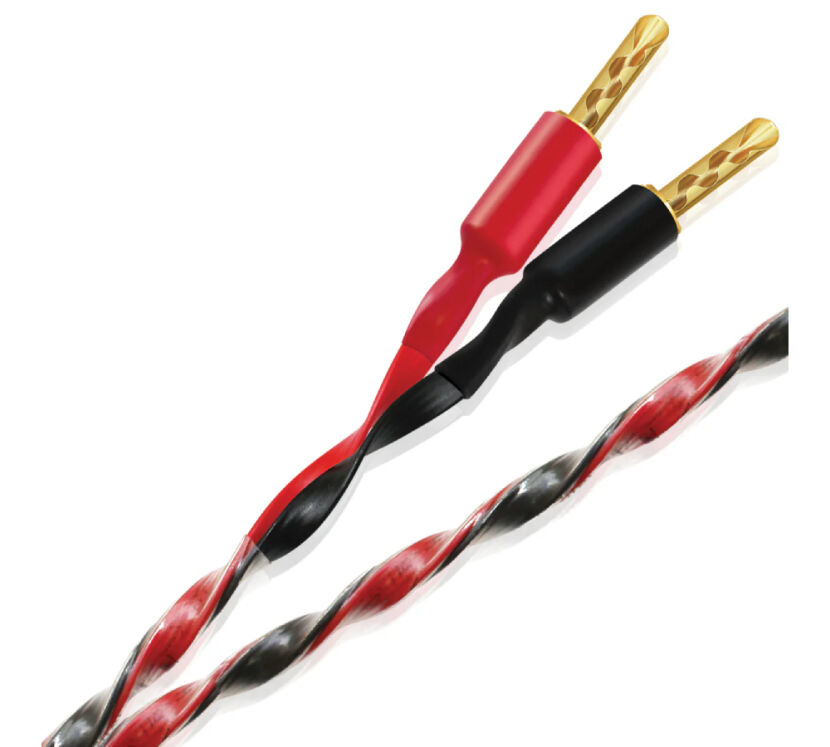 Wireworld Helicon 16x OFC (HES). Przewód głośnikowy z wtykami typu banan (2x2m).