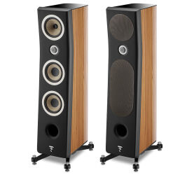 Focal Kanta N°2 (walnut hg - black mat). Kolumny podłogowe.