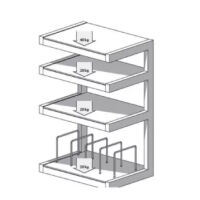 NorStone Esse HiFi Vinyl (biały). Stolik audio. - 4