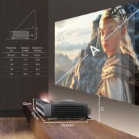 Hisense 4K Smart Laser Cinema PX3-PRO. Projektor laserowy. - 14