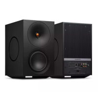 Cambridge Audio L/R X (czarny). Aktywne kolumny podstawkowe. - 2
