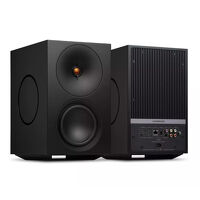 Cambridge Audio L/R X (czarny). Aktywne kolumny podstawkowe. - 2