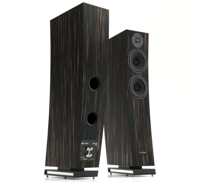 Pylon Audio Jasper 25 mkII (heban marokański). Kolumny podłogowe.