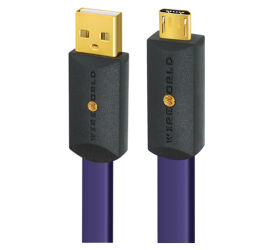 Wireworld Ultraviolet 8 (U2AM) 2.0m. Przewód USB 2.0 A-Micro B.