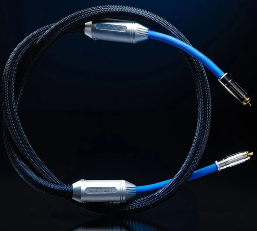 Siltech Classic Legend 880i. Interkonekt audio RCA (2x0.75m).