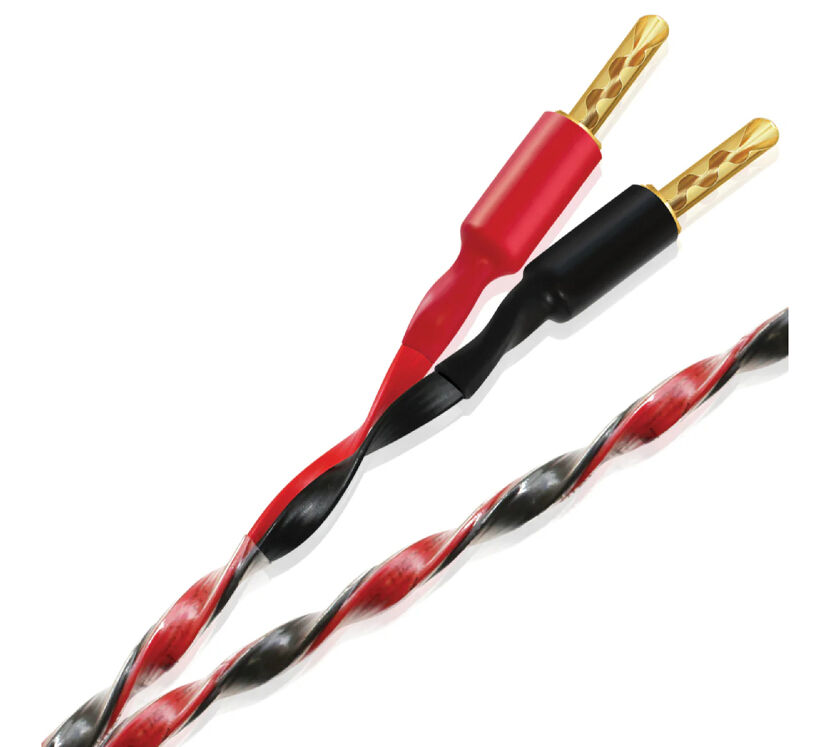 Wireworld Helicon 16x OFC (HES). Przewód głośnikowy z wtykami typu banan (2x3m).