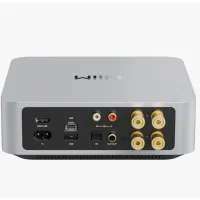 WiiM AMP (srebrny). Sieciowy wzmacniacz stereo. - 2