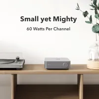 WiiM AMP (srebrny). Sieciowy wzmacniacz stereo. - 5