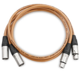 Melodika Brown Sugar BS2X10 (1.0m). Interkonekt audio 2xXLR.