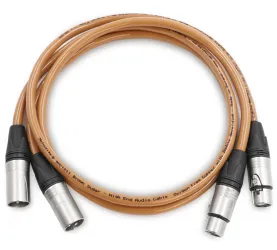 Melodika BS2X10 Brown Sugar. Interkonekt audio 2xXLR (1m).