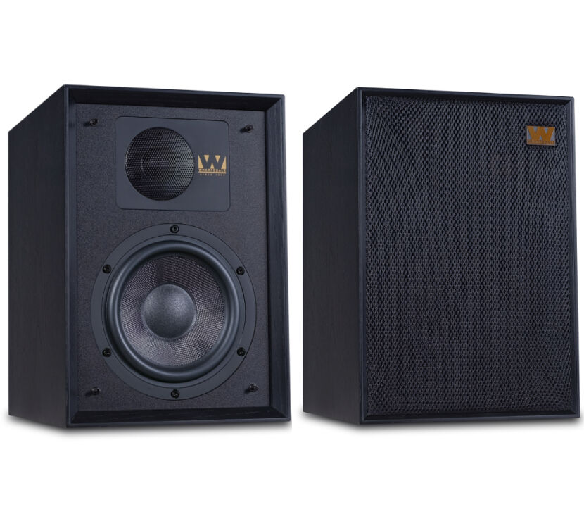 Wharfedale Denton 85th (czarny). Kolumny podstawkowe.