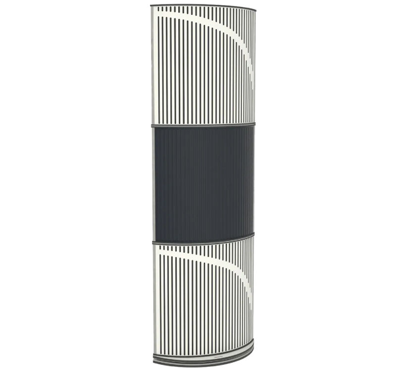 Vicoustic VicTotem Ultra VMT (black - white). Panel akustyczny (trzy moduły).