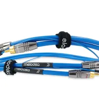 Melodika SBPH05 Sky Blue. Przewód gramofonowy RCA (2x0.5m). - 2