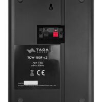 Taga Harmony TOW-180F v2 (czarny). Instalacyjny głośnik ścienny. - 6