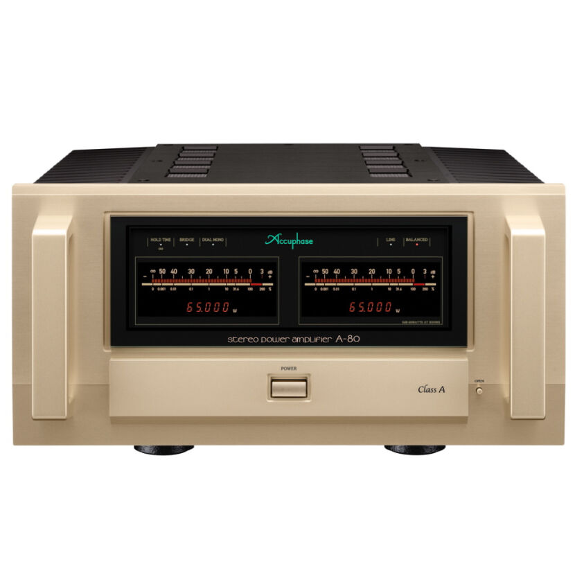 Accuphase A-80. Końcówka mocy stereo klasy high-end.