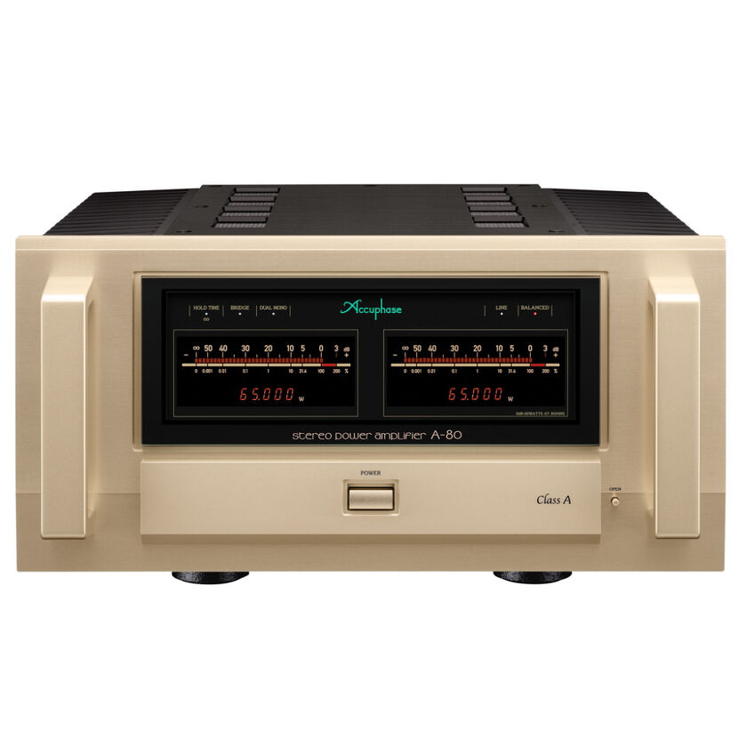 Accuphase A-80. Końcówka mocy stereo klasy high-end.
