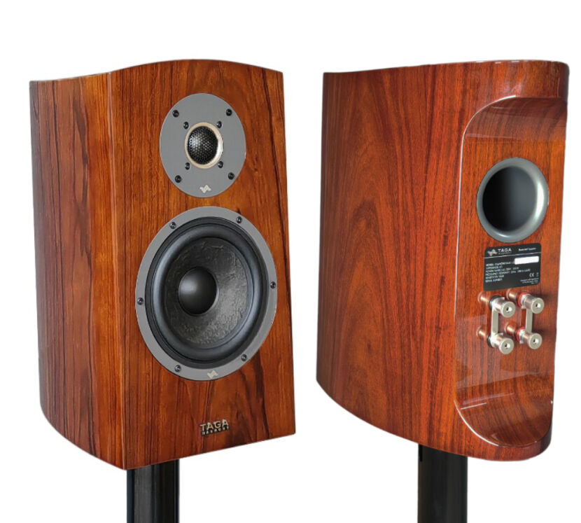 Taga Harmony Diamond B-60 v.3 (orzech afrykański - połysk). Kolumny podstawkowe.