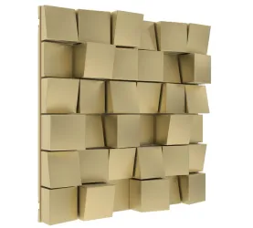 Vicoustic Multifuser Wood 36 (metallic gold). Panel akustyczny.
