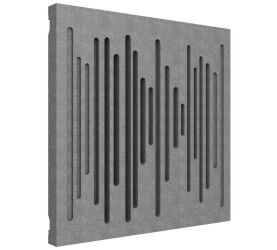 Vicoustic Wavewood Diffuser EPS MKII (grey). Panel akustyczny (kpl. 10 sztuk).