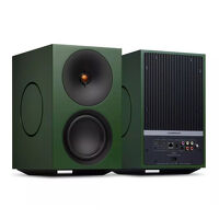 Cambridge Audio L/R X (zielony). Aktywne kolumny podstawkowe. - 2
