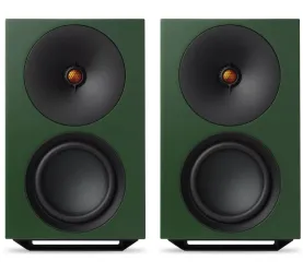 Cambridge Audio L/R X (zielony). Aktywne kolumny podstawkowe.