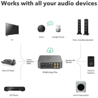 WiiM AMP Pro (ciemnoszary). Sieciowy wzmacniacz stereo. - 4