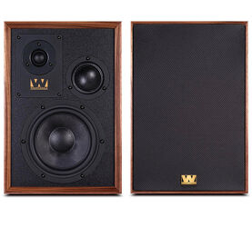 Wharfedale Super Denton (orzech). Kolumny podstawkowe.