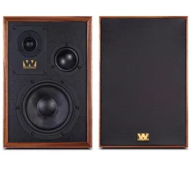 Wharfedale Super Denton (orzech). Kolumny podstawkowe.