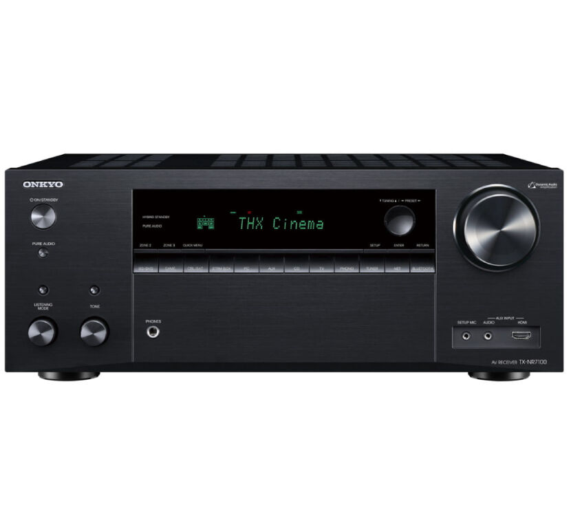 Onkyo TX-NR7100 (czarny). Amplituner kina domowego.