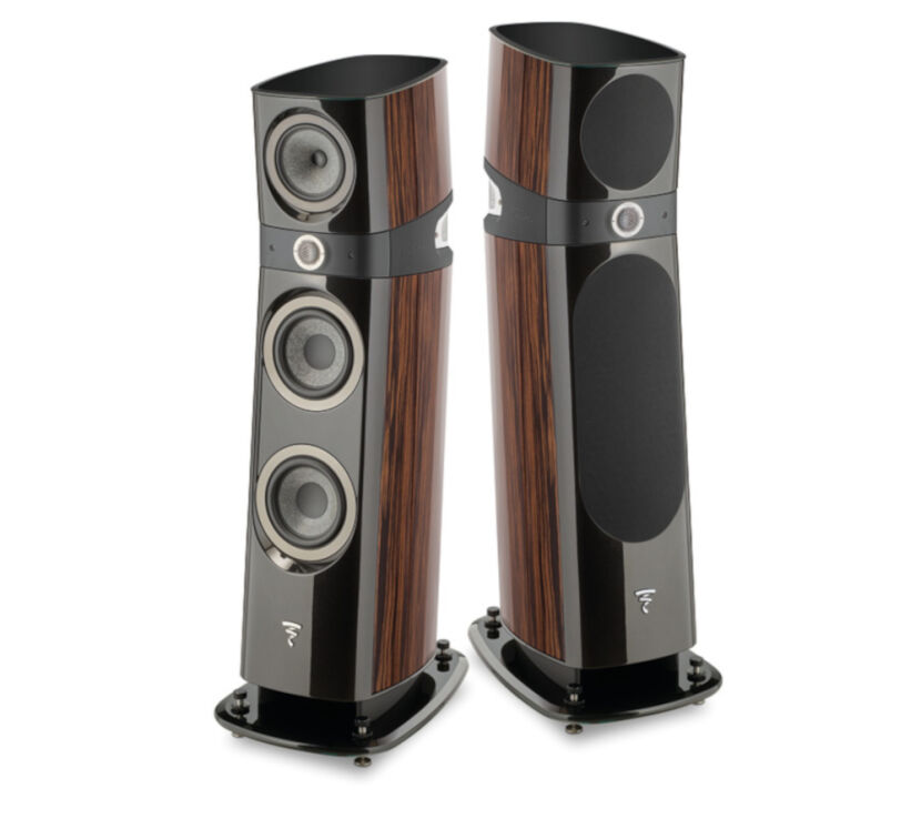 Focal Sopra N°2 (macassar ebony). Kolumna podłogowa.