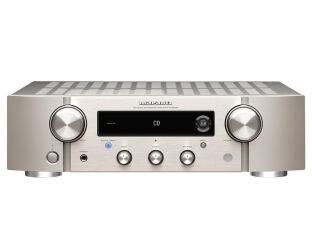 Marantz PM7000N (srebrno-złoty). Wzmacniacz stereo z funkcjami sieciowymi.