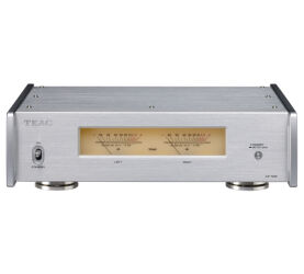 Teac AP-505 (srebrny). Końcówka mocy stereo.