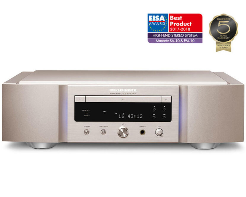 Marantz SA-10 (złoty). Odtwarzacz płyt CD/SACD.