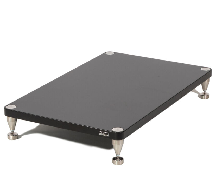 Solidsteel HY-LC (czarny). Stolik audio pod wzmacniacz.