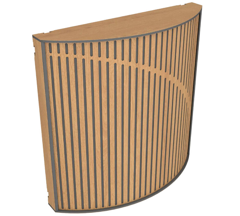 Vicoustic Cinema Round Ultra Fuser (natural oak). Panel akustyczny (kpl. 2 sztuk).
