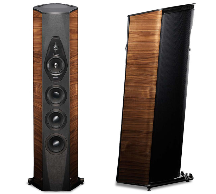 Sonus faber Reference Lilium walnut. Kolumna podłogowa.