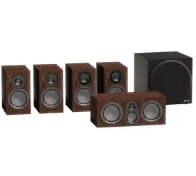 Monitor Audio Silver 50 8G system AV (orzech). Zestaw 5.1.