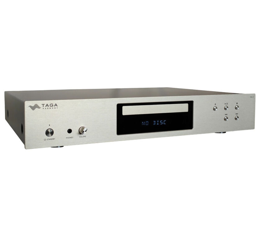 Taga Harmony TCD-30 (srebrny). Odtwarzacz płyt CD.